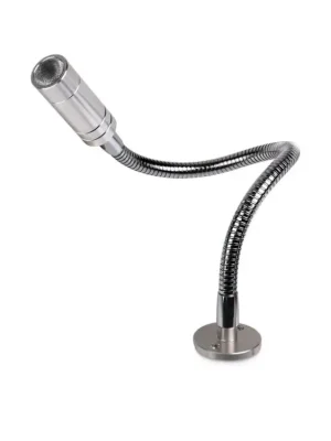 Vysoce Kvalitní Flexibilní LED lampička Carbest, 12V - stříbrná