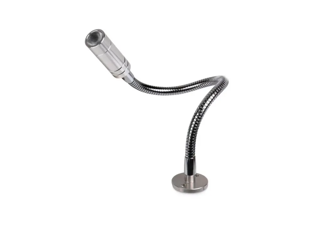Vysoce Kvalitní Flexibilní LED lampička Carbest, 12V - stříbrná
