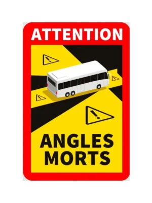 Výstražná značka "Angles Morts" Blind Spot Magnetic Výprodej