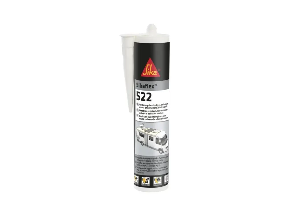 Sikaflex®-522, kartuše 300 ml, šedá Aktuální