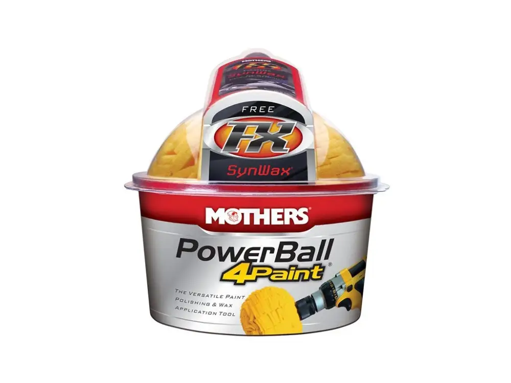Kup Teď Mothers PowerBall 4Paint - pěnový nástroj pro leštění a voskování karoserie