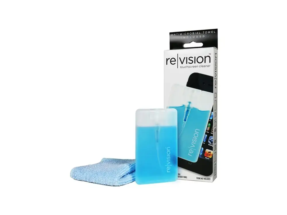 Mothers revision Touchscreen Cleaner, čistič displejů, 20 ml + antibakteriální mikrovláknová utěrka Akční Nabídka