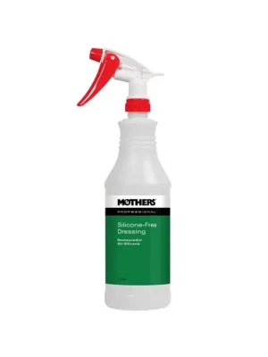 Mothers Professional Silicone-Free Dressing Spray Bottle - dávkovací lahvička s rozprašovačem pro přípravek na rychlou obnovu povrchů, 946 ml Vysoce Kvalitní