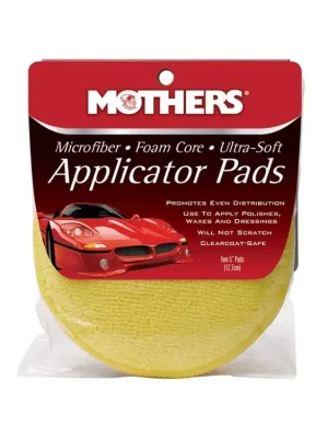 Levný Mothers Microfiber Applicator Pads - jemné mikrovláknové aplikátory 2 ks, průměr 12,5 cm