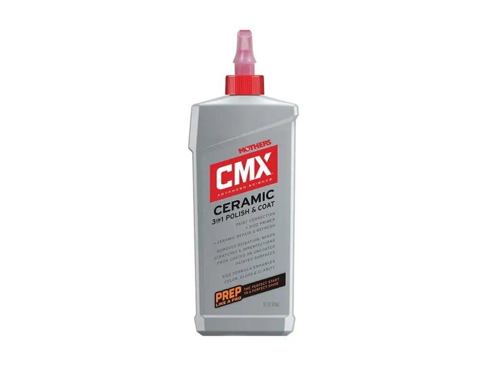 Mothers CMX Ceramic 3in1 PolishCoat – leštěnka, příprava povrchu a údržba keramické ochrany, 473 ml Must-Have