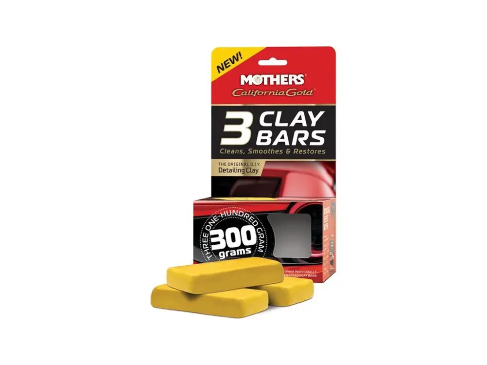 Originální Mothers California Gold Clay Bars - 3 x 100 g