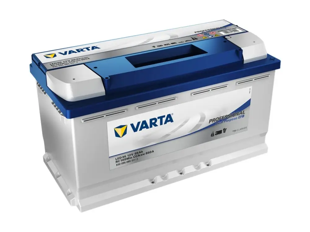 Autobaterie Varta Dual Purpose EFB 12 V 95 Ah Rychlé Dodání