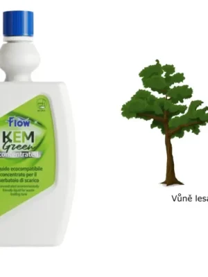 Výhodná Nabídka WC Chemie Flow Kem Green Fresh Forest - koncentrát, 750 ml