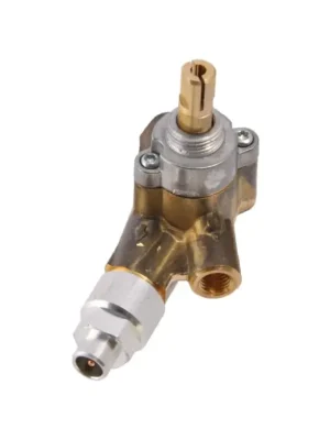 Plynový kohout, úhlový pro střední hořák (víko 60 mm) pro Dometic Combination, starý a řada H (nový) Nízká Cena