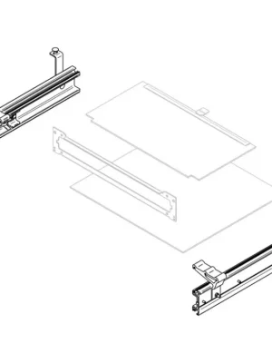 Montážní rám Thule Slide-Out V19 Ducato 700 Nejlepší Volba