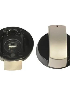 Kup Teď Ovládací knoflík nový pro sporák Dometic, černý/stříbrný, velký, 1 kus