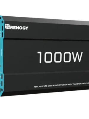 Originální Renogy 1000W 12V měnič napětí čistá sinusoida, integrovaný automatický stykač 220V/12V