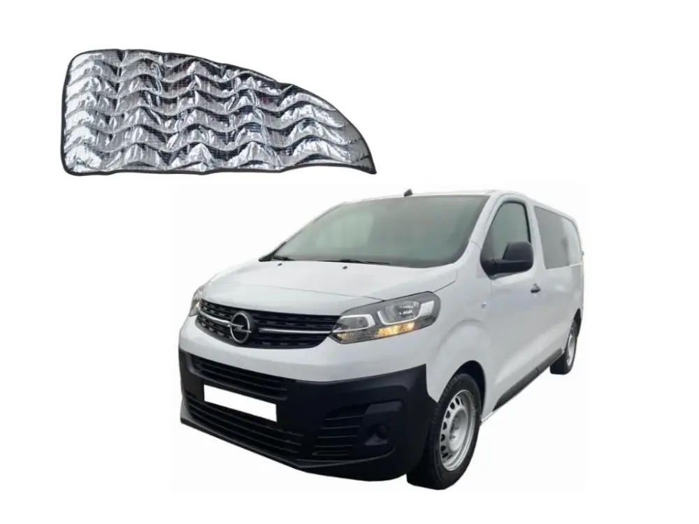 Nejprodávanější Vnitřní termoclony pro Opel Vivaro od roku 2022 s komfortním obložením KR + DR - druhá jakost