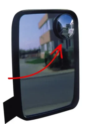 Vrácení Zdarma Širokoúhlé kulaté zrcátko 51 mm