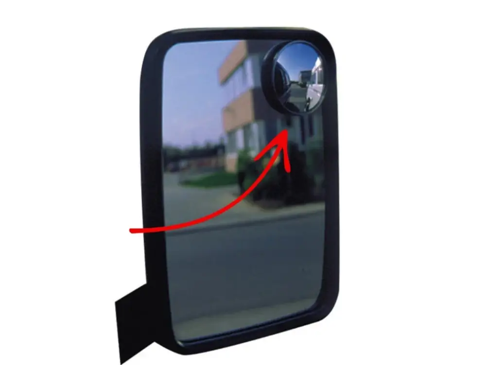 Vrácení Zdarma Širokoúhlé kulaté zrcátko 51 mm