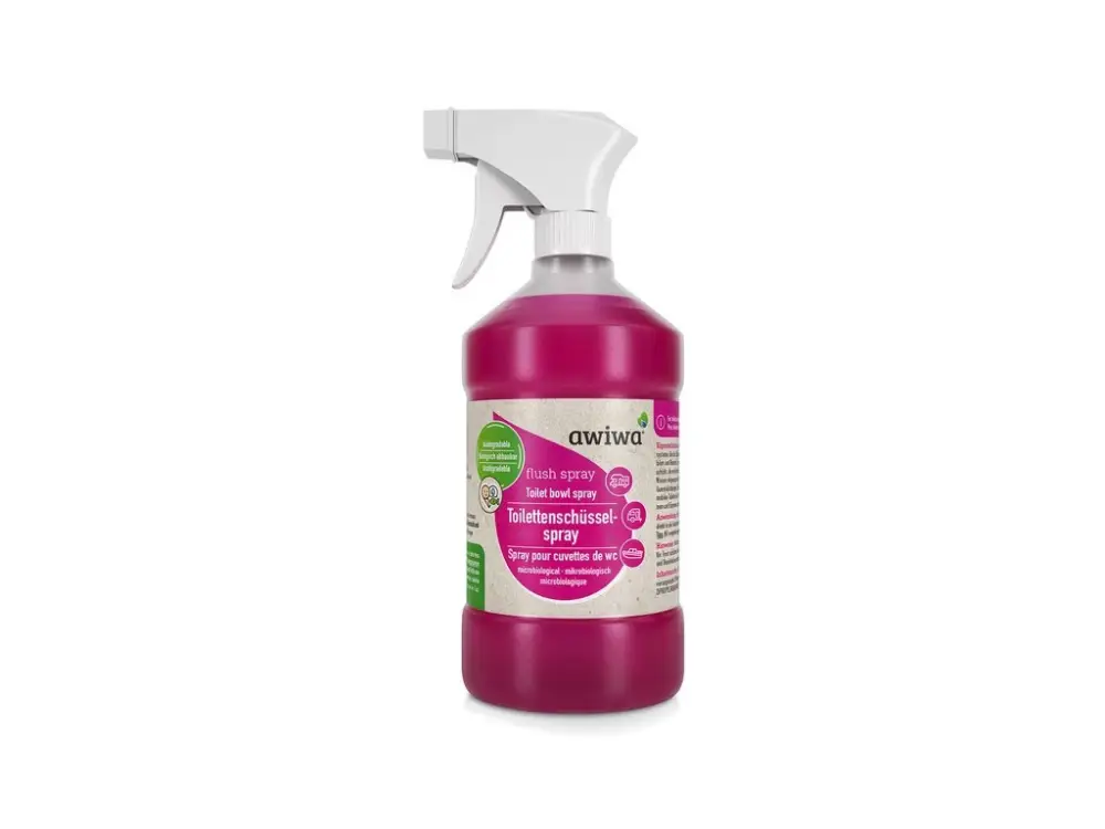 Ekologický sprej pro chemická WC Awiwa FLUSH SPRAY - 500 ml Cenová Bomba