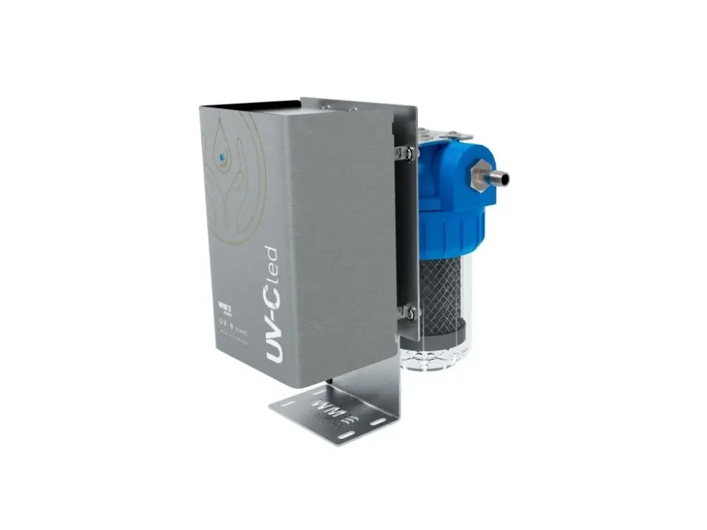 Kompletní dezinfekční řešení UV-8-steel KLW safe 10/12 mm 5 W, max. 6,9 barů Aktuální
