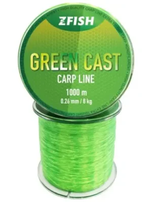 Zfish Vlasec Green Cast Carp Line - 0,30 mm 1000 m Cenově Výhodný