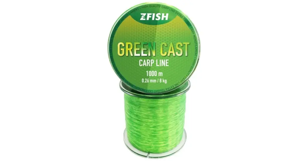 Zfish Vlasec Green Cast Carp Line - 0,30 mm 1000 m Cenově Výhodný
