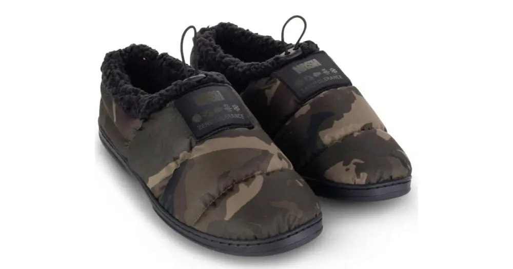 Nash Nazouváky ZT Deluxe Bivvy Slipper Camo - 41 Ihned K Objednání