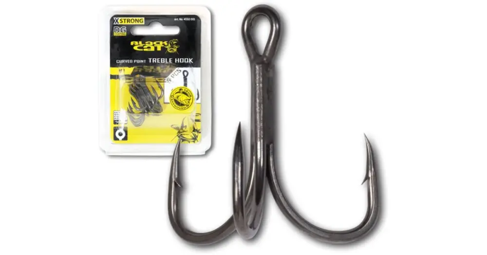 Časově Omezené Black Cat Trojháček Curve Point DG Coating 5 ks - 1