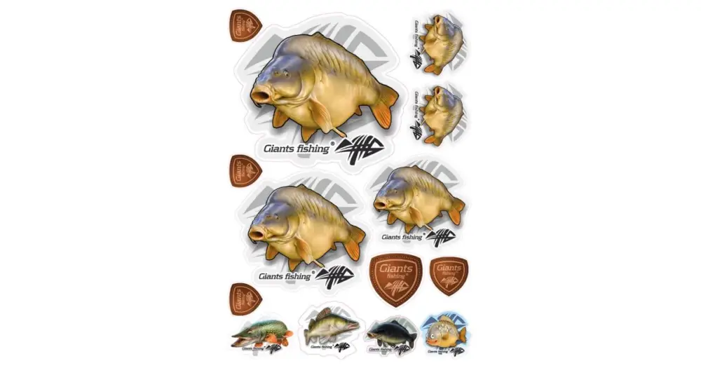 Giants Fishing Mix Nálepek Kapr Lysec Horká Nabídka
