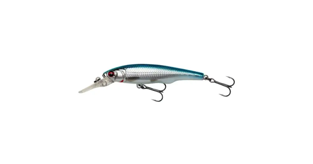 Savage Gear Wobler Gravity Twitch MR Suspending Blue Chrome - 9,5 cm 15 g Speciální Cena