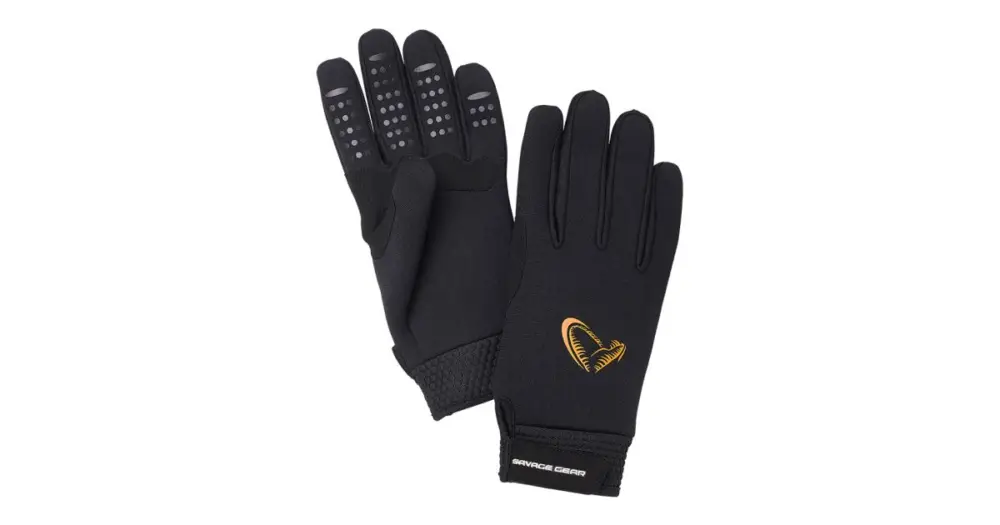 Savage Gear Rukavice Neoprene Stretch Glove Black - XL Pouze Dnes