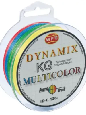 Doprava Zdarma WFT Splétaná Šňůra Round Dynamix KG Multicolor 300 m - 0,30 mm 26 kg