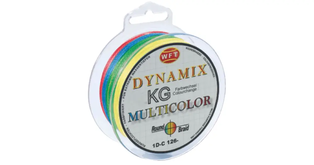 Doprava Zdarma WFT Splétaná Šňůra Round Dynamix KG Multicolor 300 m - 0,30 mm 26 kg