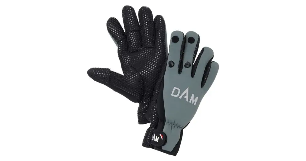 Dam Rukavice Neoprene Fighter Glove Black Grey - XL Must-Have