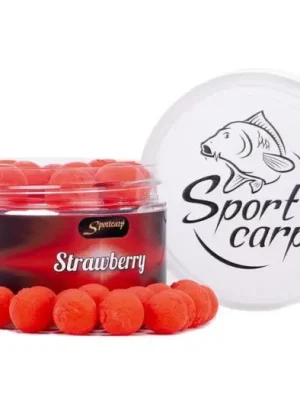 Nízká Cena Sportcarp Plovoucí boilie Reflex Pop Up 150 ml 11 mm - Strawberry
