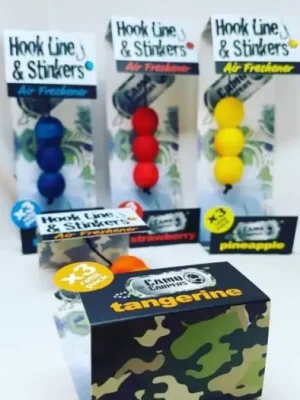 Značkový Camo Carpers Náhradní Náplně do Osvěžovačů Vzduchu Hook Line & Stinkers
