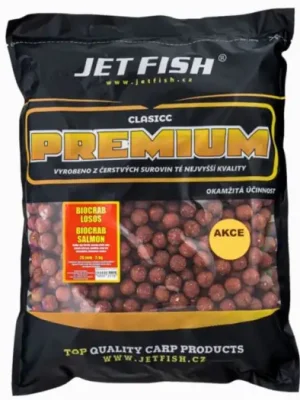 Jet Fish Boilie Premium Clasicc 5 kg 20 mm - Biocrab / Losos Must-Have
