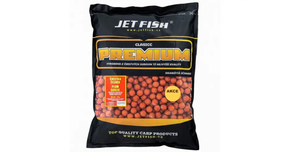 Tovární Cena Jet Fish Boilie Premium Clasicc 5 kg 20 mm