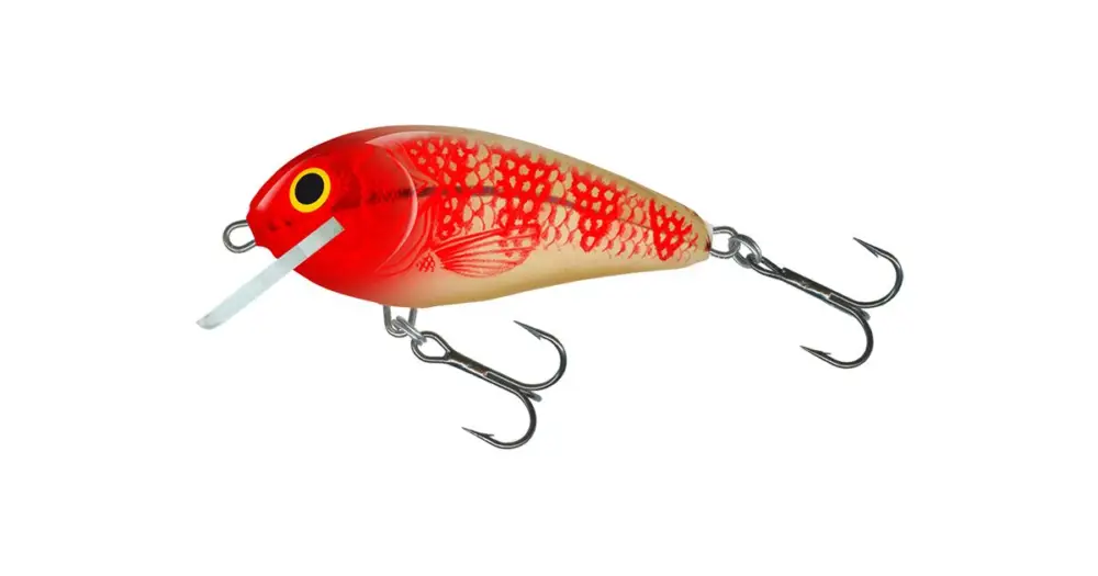 Salmo Wobler Butcher Sinking Golden Red Head 5 cm 7 g Ihned K Objednání