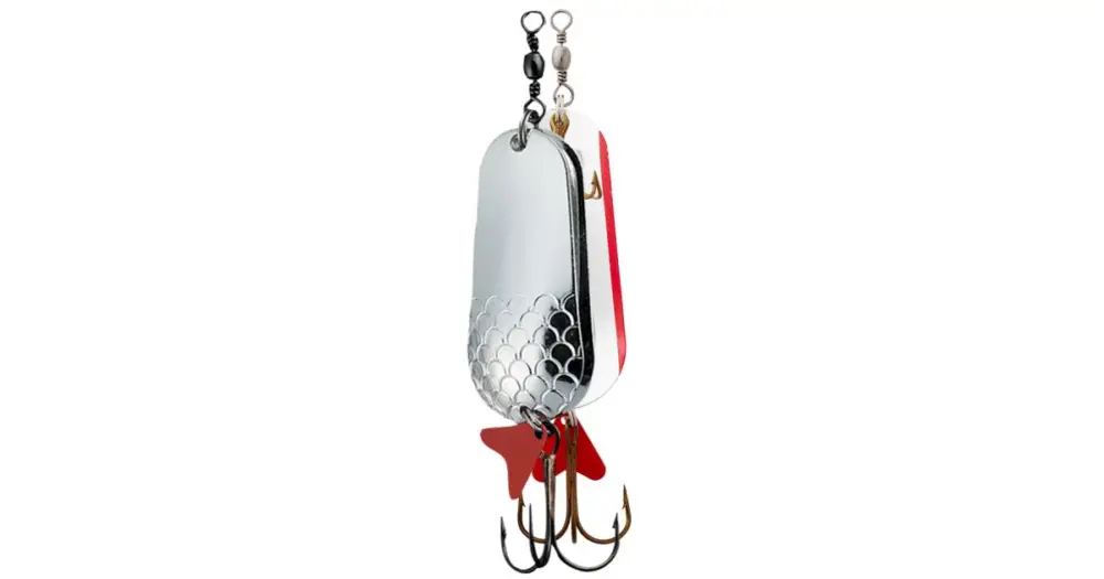 Oblíbený Dam Třpytka Effzett Twin Spoon Silver Silver - 8 cm 45 g