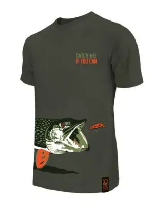 Aktuální Delphin Tričko Catch Me! Štika - XXXL