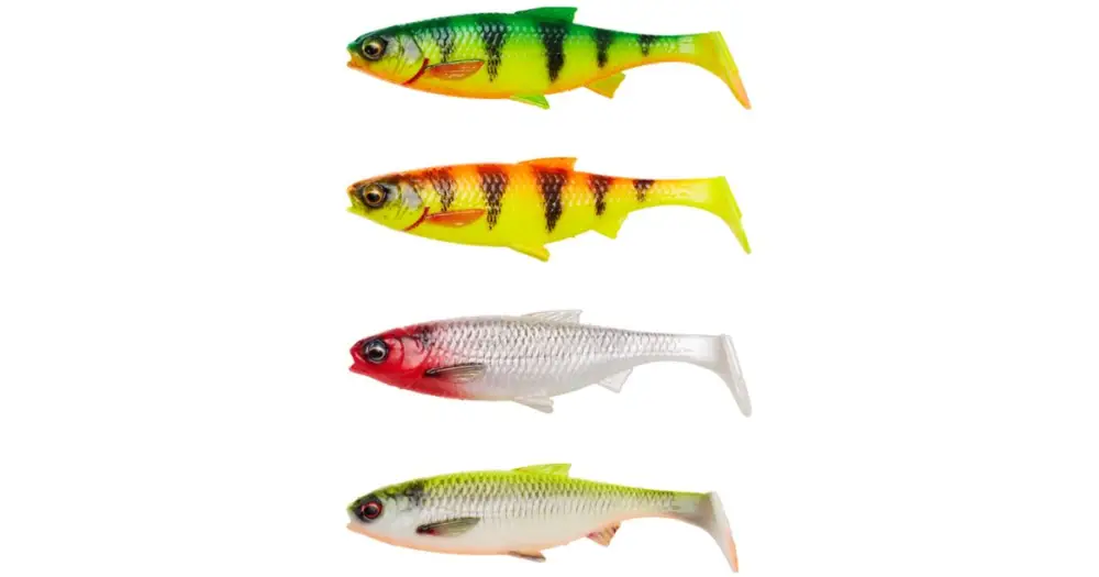 Časově Omezené Savage Gear Gumová Nástraha 3D River Roach Dark Water Mix 4 ks - 12 cm 17 g