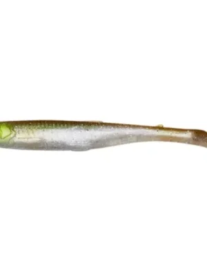 Značkový Savage Gear Gumová Nástraha Slender ScoopL Shad Green Silver - 9 cm 4 g