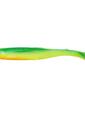 Akce Savage Gear Gumová Nástraha Slender ScoopL Shad Green Yellow - 9 cm 4 g
