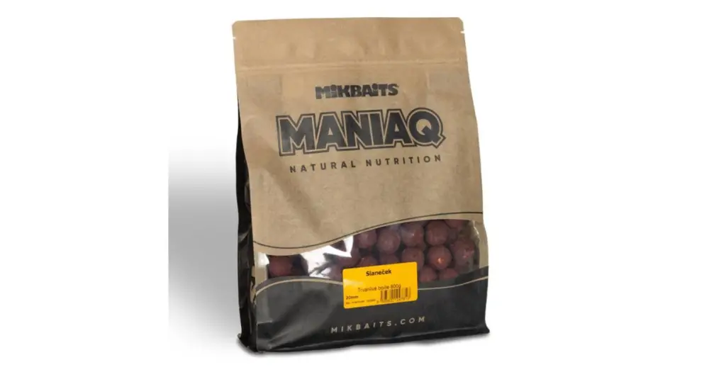 Mikbaits Boilie ManiaQ Slaneček - 800 g 20 mm Dokud Zásoby Vydrží