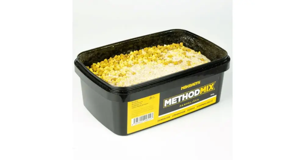Super Cena Mikbaits Method Mix 700 g - Pampeliška
