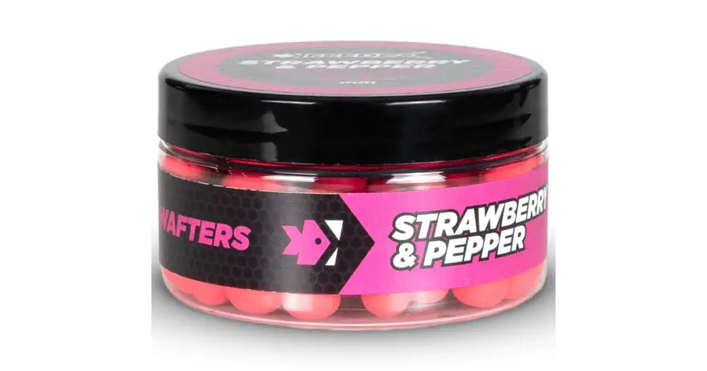 Značkový Feeder Expert Wafters Jahoda Pepř 100 ml - 10 mm