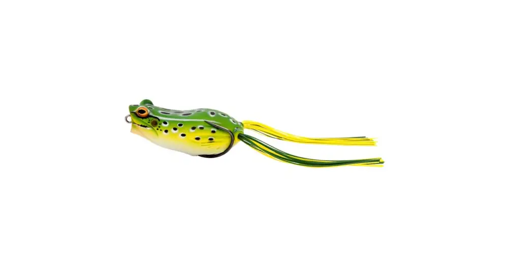 Zlevněný Savage Gear Žába Hop Popper Frog Floating Green Leopard 5,5 cm 15 g