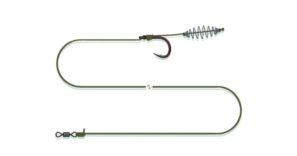 Finální Výprodej Madcat Návazec Pellet Paste Rig Sinking - 0,90-1,35 mm - 65 cm 2/0