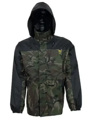 Akční Nabídka Behr Bunda Rain Jacket Camou - Velikost XXL