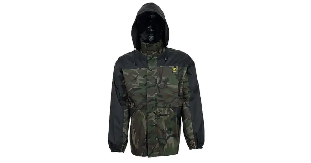 Akční Nabídka Behr Bunda Rain Jacket Camou - Velikost XXL