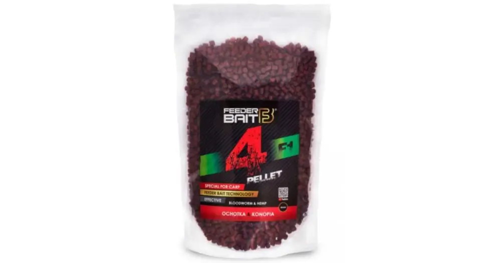 Kup Teď FeederBait Method Pellet 4 mm 800 g - F1- Patentka/Konopí