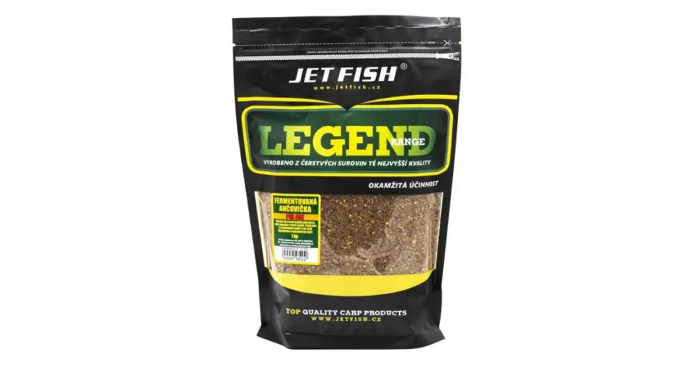 Časově Omezené Jet Fish PVA mix 1 kg - Fermentovaná Ančovička